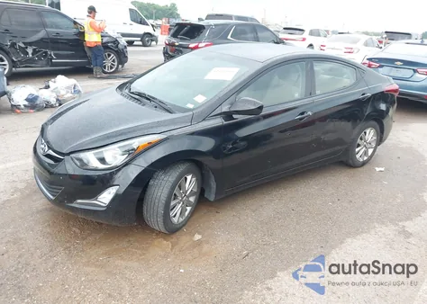 2016 Hyundai Elantra Se z USA, uszkodzony, nr VIN 5NPDH4AE3GH748704